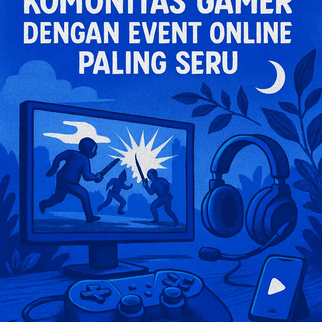Komunitas Gamer dengan Event Online Paling Seru